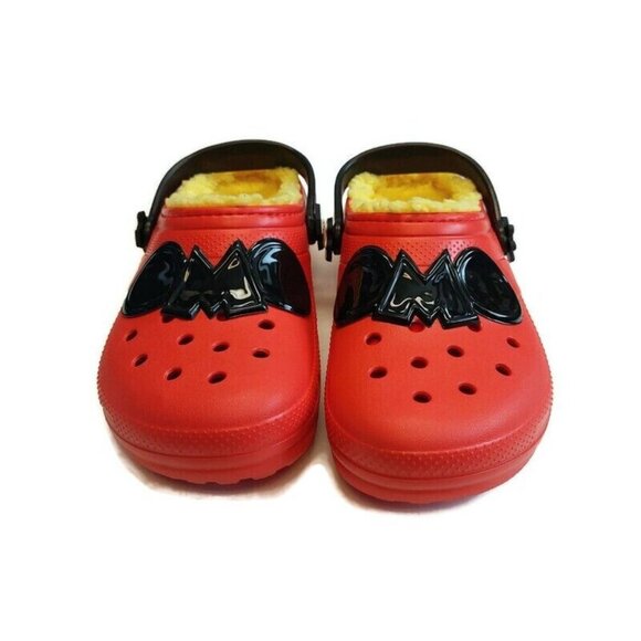 CROCS Classic Disney Mickey Mouse Lined Clog Lightweight Slip On Shoes Big Kid 5 - Picture 6 of 9